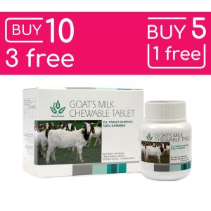 (PROMOTION) GOAT'S MILK CHEWABLE TABLET 400'S